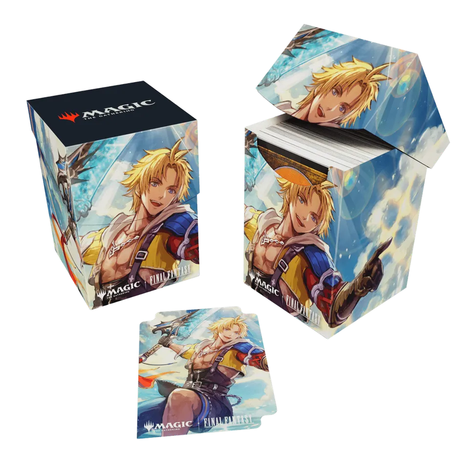 ultra-pro-magic-the-gathering-final-fantasy-tidus-yuna-s-guardian-commander-100- image 1
