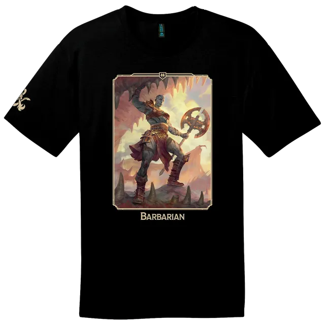 ultra-pro-dungeons-dragons-barbarian-class-t-shirt image 1