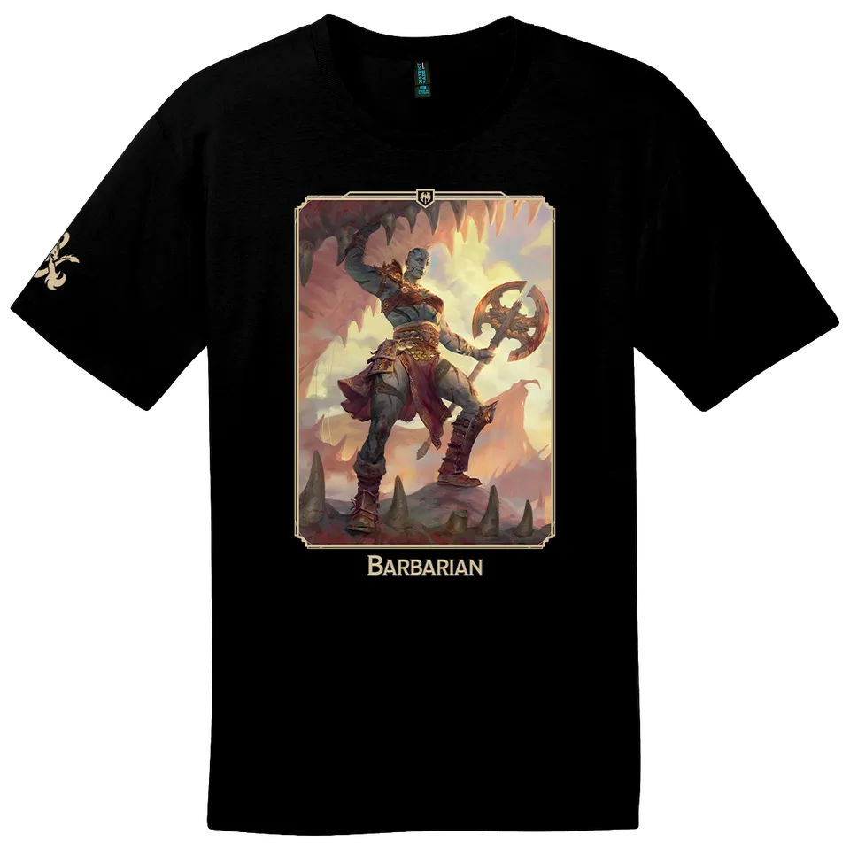 ultra-pro-dungeons-dragons-barbarian-class-t-shirt image 1