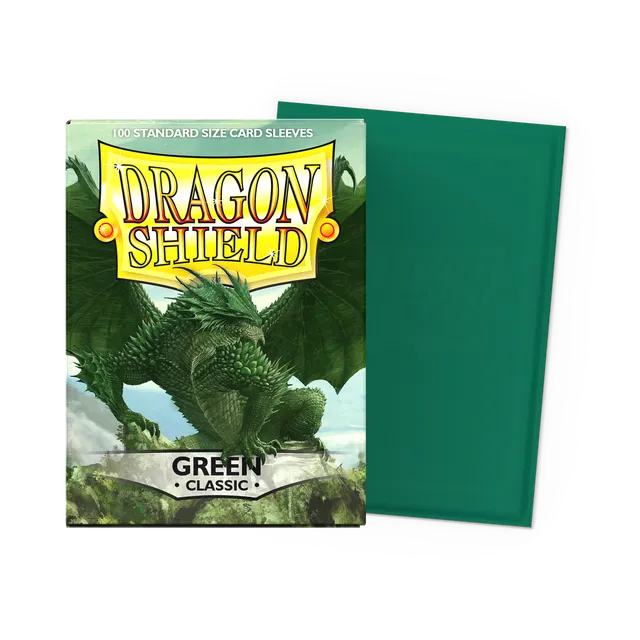 dragon-shield-classic-sleeves-green-kartenh-llen image 1