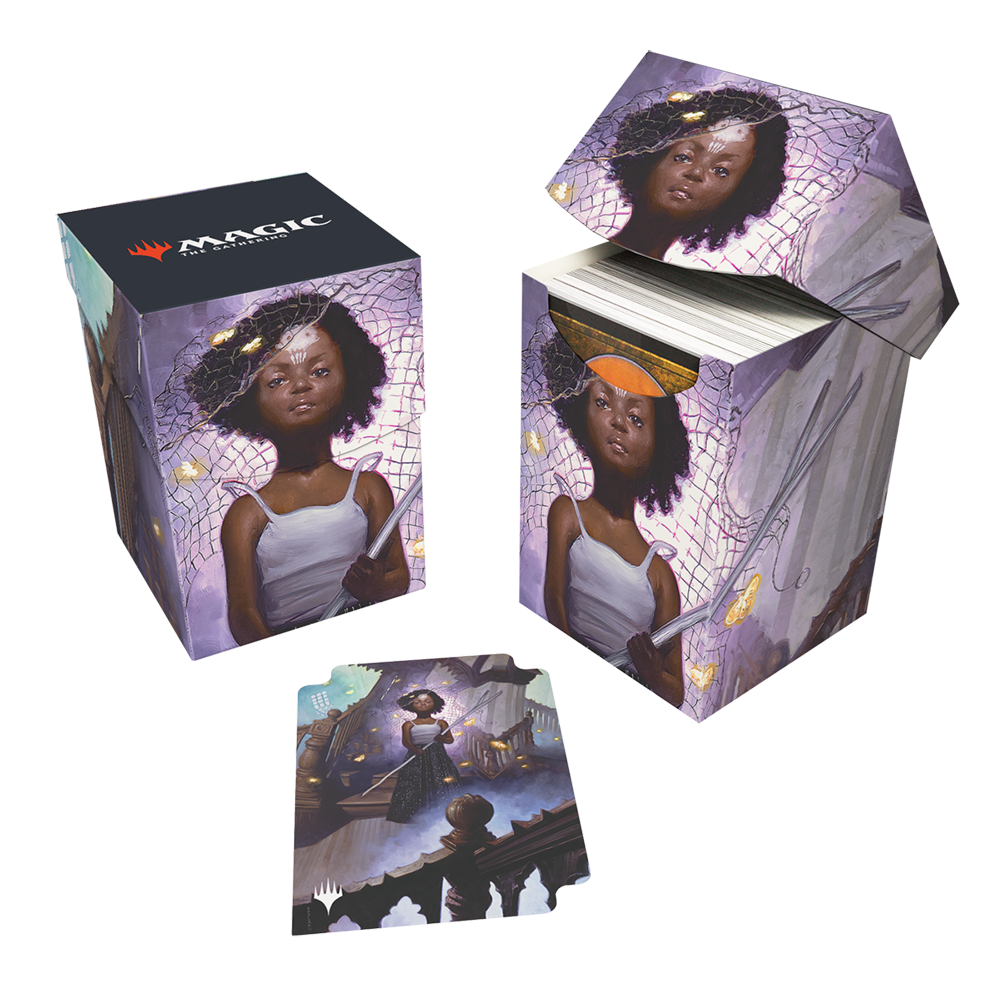 ultra-pro-duskmourn-aminatou-veil-piercer-commander-100-deck-box-f-r-magic-the-g image 1