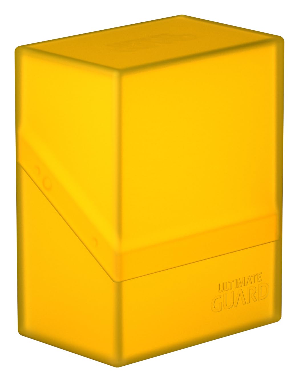 ultimate-guard-boulder-60-standard-size-deck-case-amber image 1