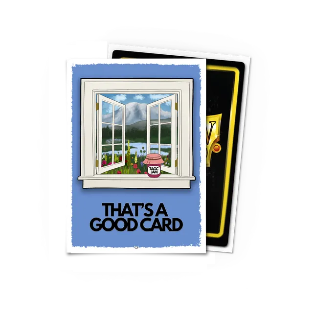 dragon-shield-brushed-art-sleeves-that-s-a-good-card-window-to-jam image 1