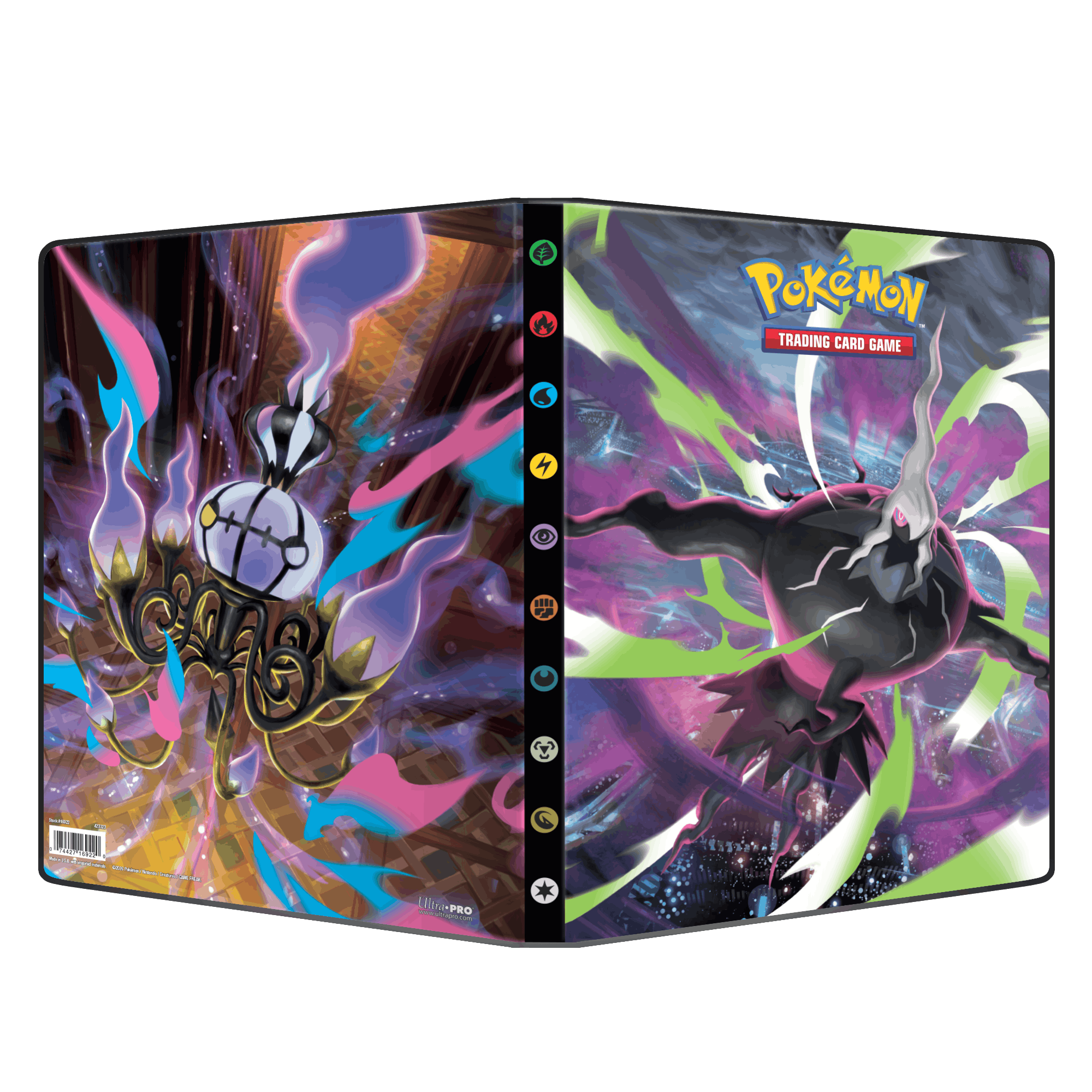 ultra-pro-mega-evolution-pitch-black-9-pocket-portfolio-f-r-pok-mon-sammelkarten image 1