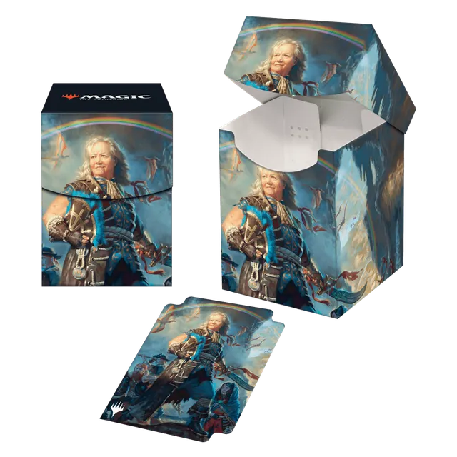 ultra-pro-the-lost-caverns-of-ixalan-admiral-brass-unsinkable-100-deck-box-f-r-m image 1
