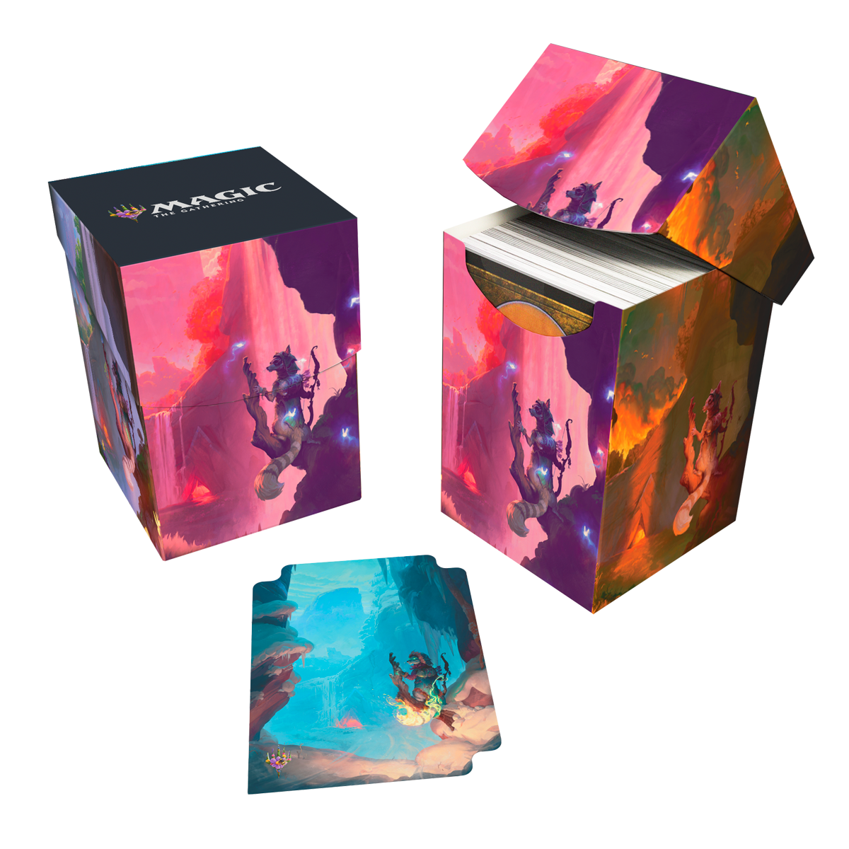 ultra-pro-bloomburrow-season-lands-mountain-summer-100-deck-box-rot-f-r-magic-th image 1