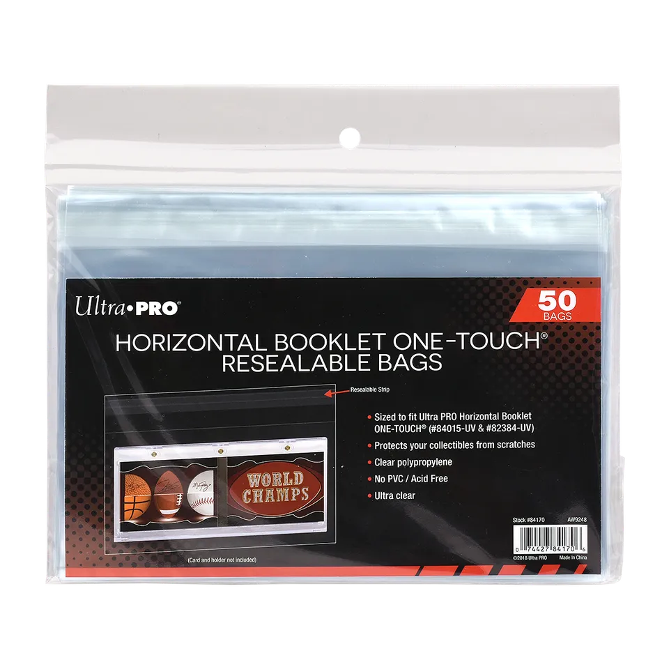 ultra-pro-horizontal-booklet-one-touch-resealable-bags-50ct image 1