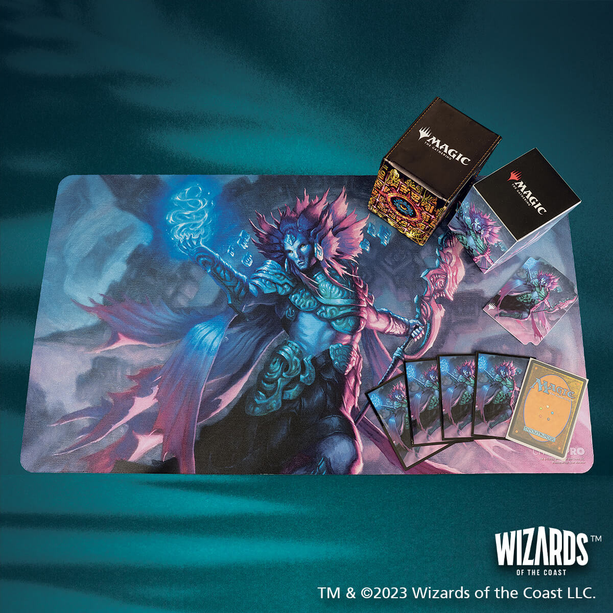 ultra-pro-playmat-hakbal-of-the-surging-soul-the-lost-caverns-of-ixalan-standard image 5