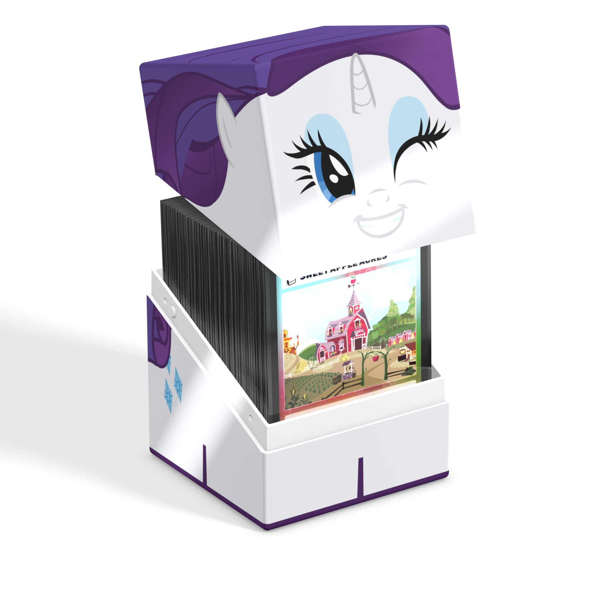 ultimate-guard-squaroes-my-little-pony-friendship-is-magic-mlp005-rarity-deck-bo image 5
