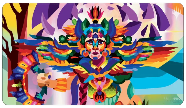 ultra-pro-magic-the-gathering-verlorene-h-hlen-von-ixalan-huatli-poetin-der-einh image 1