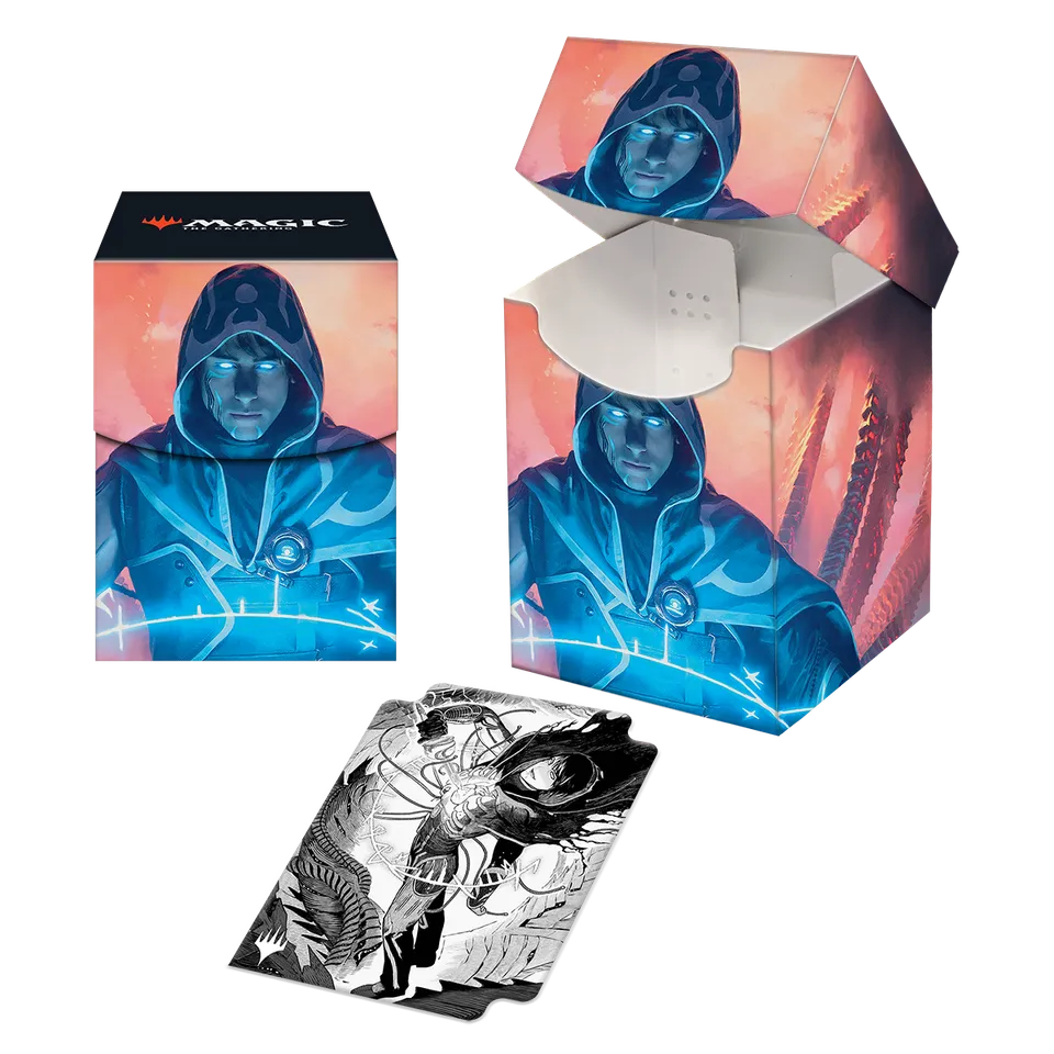 ultra-pro-phyrexia-all-will-be-one-jace-the-perfected-mind-100-deck-box-f-r-magi image 1
