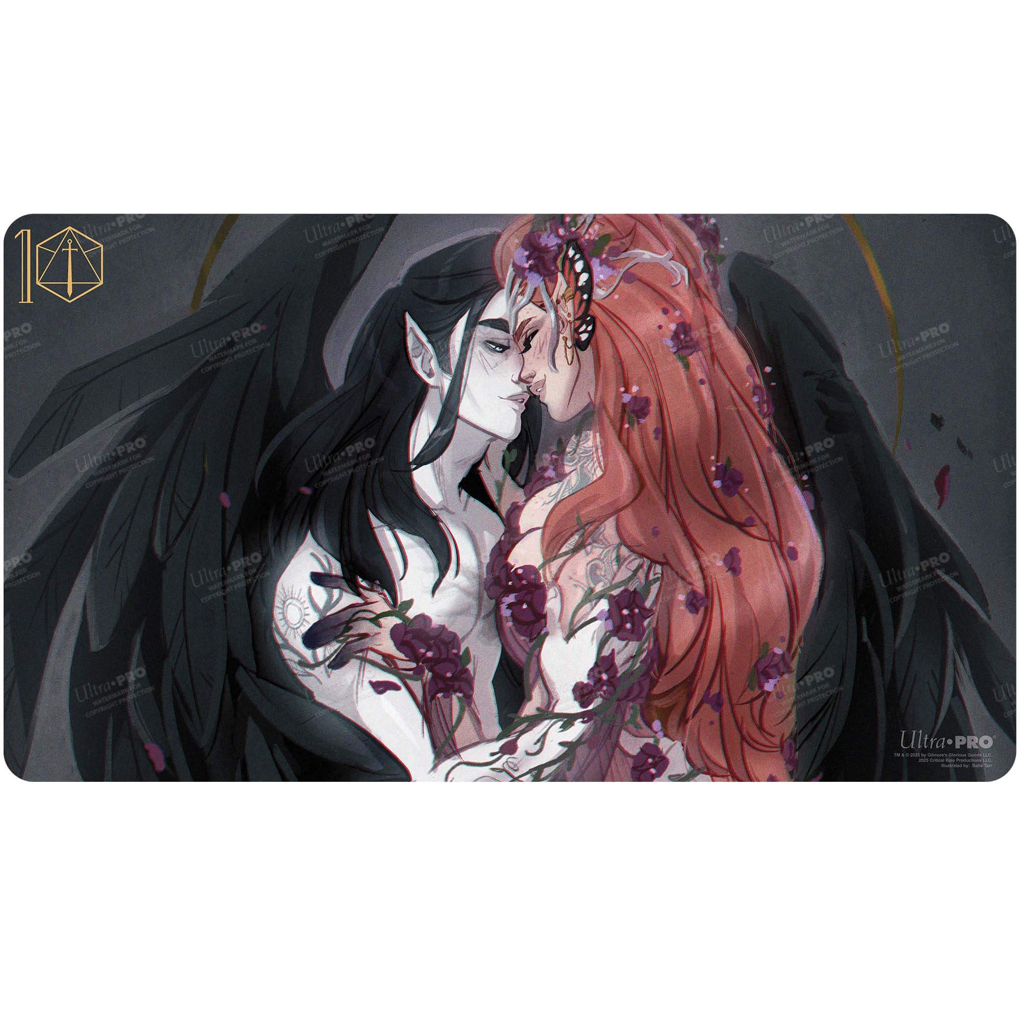 ultra-pro-critical-role-pinups-vax-and-keyleth-playmat image 1