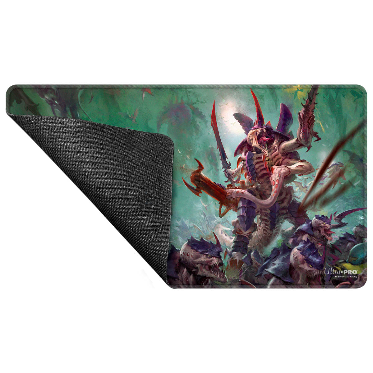 ultra-pro-warhammer-40-000-tyranid-stitched-edge-playmat image 3