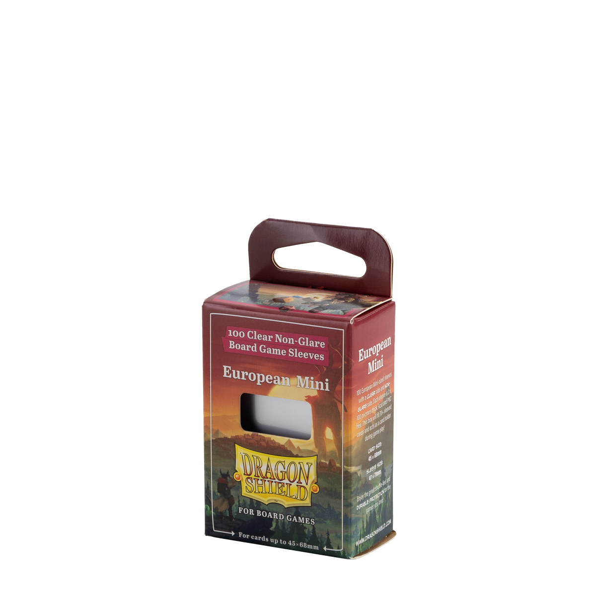 dragon-shield-european-mini-clear-non-glare-board-game-sleeves image 1