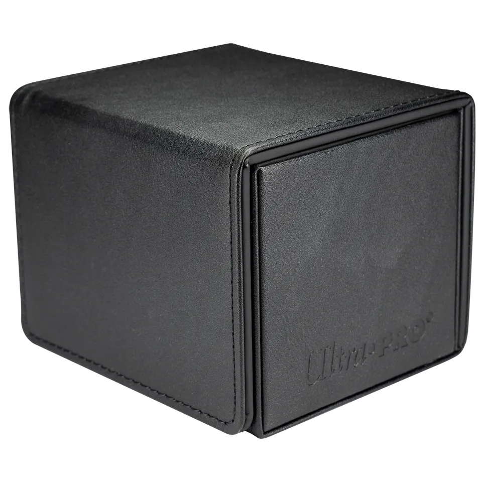 ultra-pro-vivid-alcove-edge-deck-box-schwarz-f-r-100-karten image 1