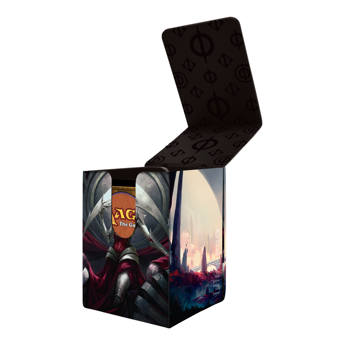 ultra-pro-alcove-flip-deck-box-magic-the-gathering-phyrexia-elesh-norn image 2