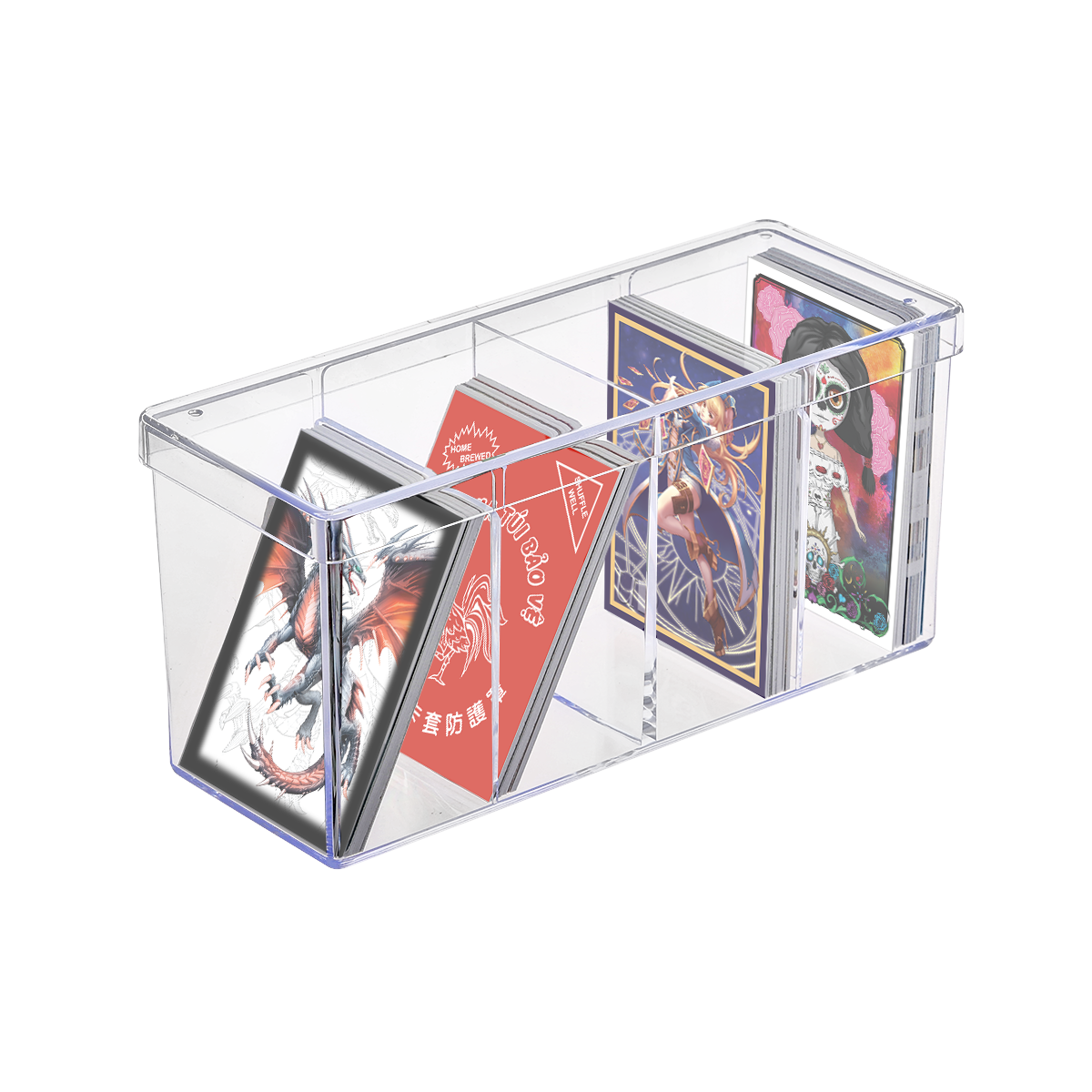 ultra-pro-4-compartment-clear-card-box-f-r-150-karten image 3