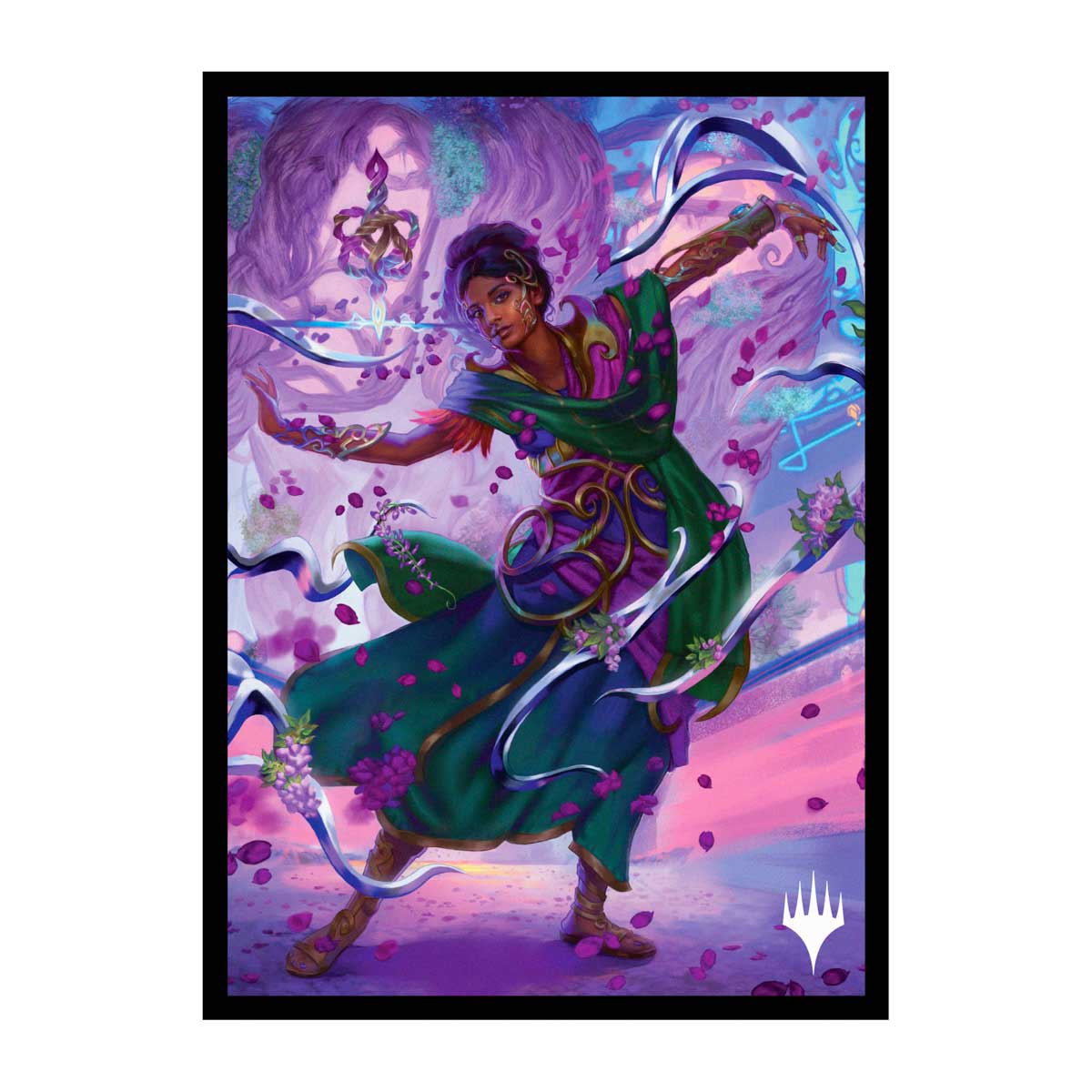 ultra-pro-aetherdrift-avishkar-living-energy-commander-100ct-deck-protector-slee image 1