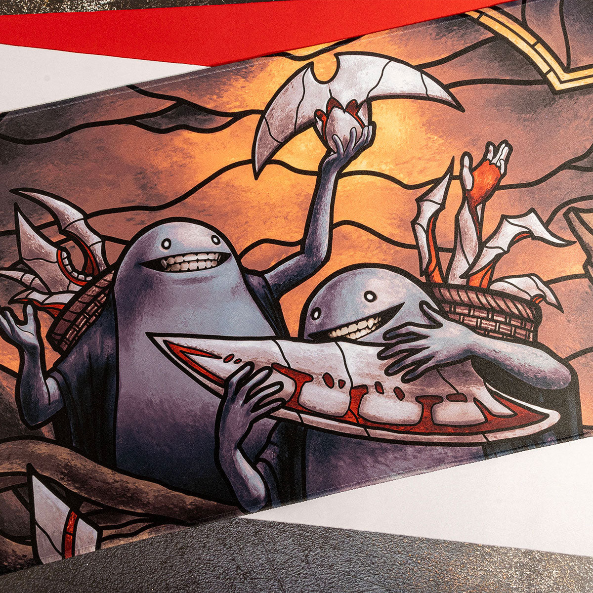 ultra-pro-march-of-the-machine-aftermath-urborg-scavengers-stitched-playmat-f-r- image 2