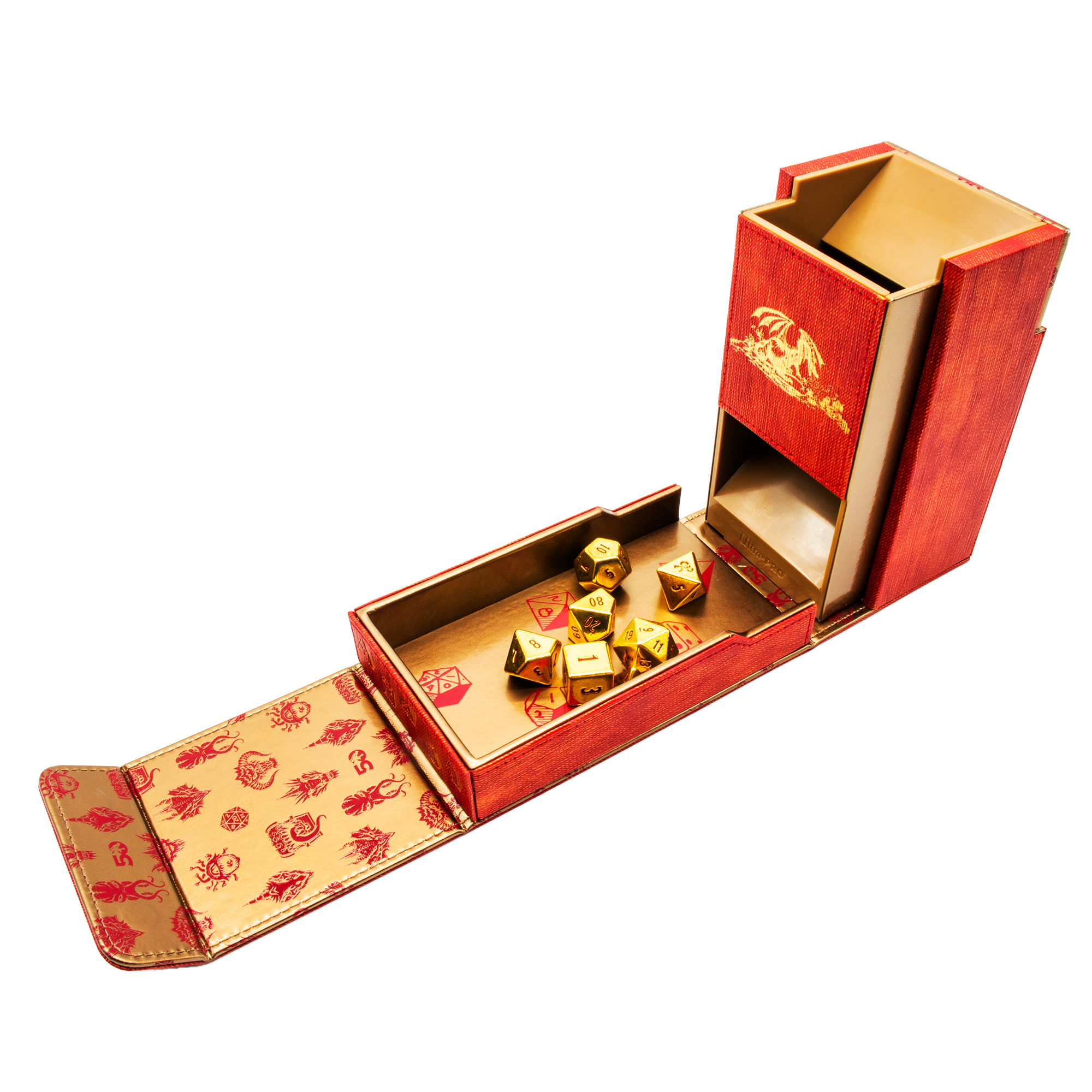 ultra-pro-50th-anniversary-dice-tower-f-r-dungeons-dragons-3-75-x-3-35-x-5-90-mi image 1