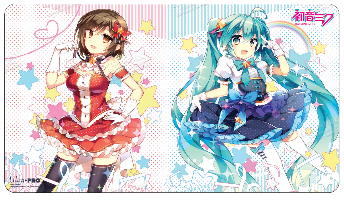 ultra-pro-hatsune-miku-digital-dreamland-starlight-melody-standard-gaming-playma image 1