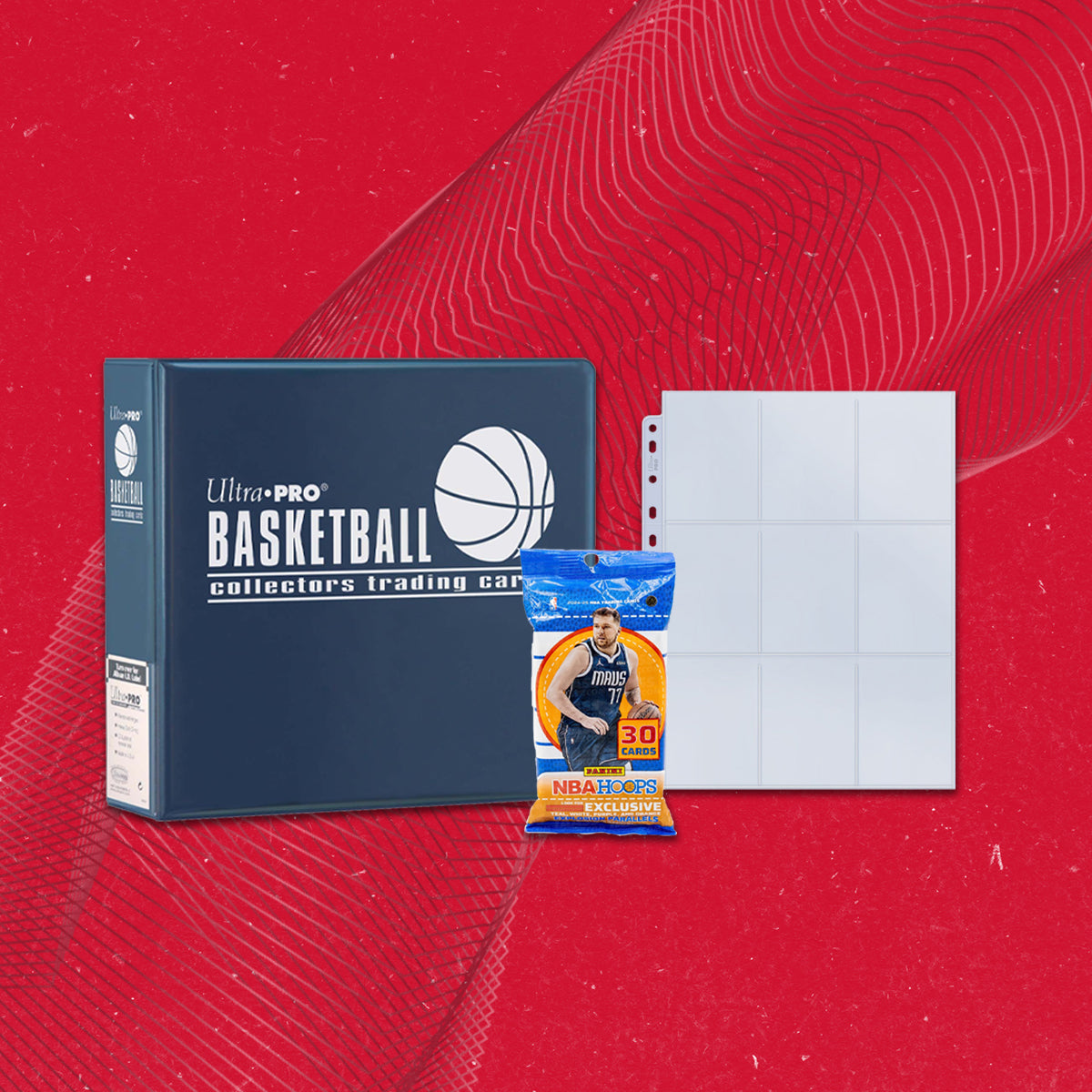 ultra-pro-hoops-fat-pack-album-bundle-2024-25-panini-hoops-3-album-10-h-llen image 2