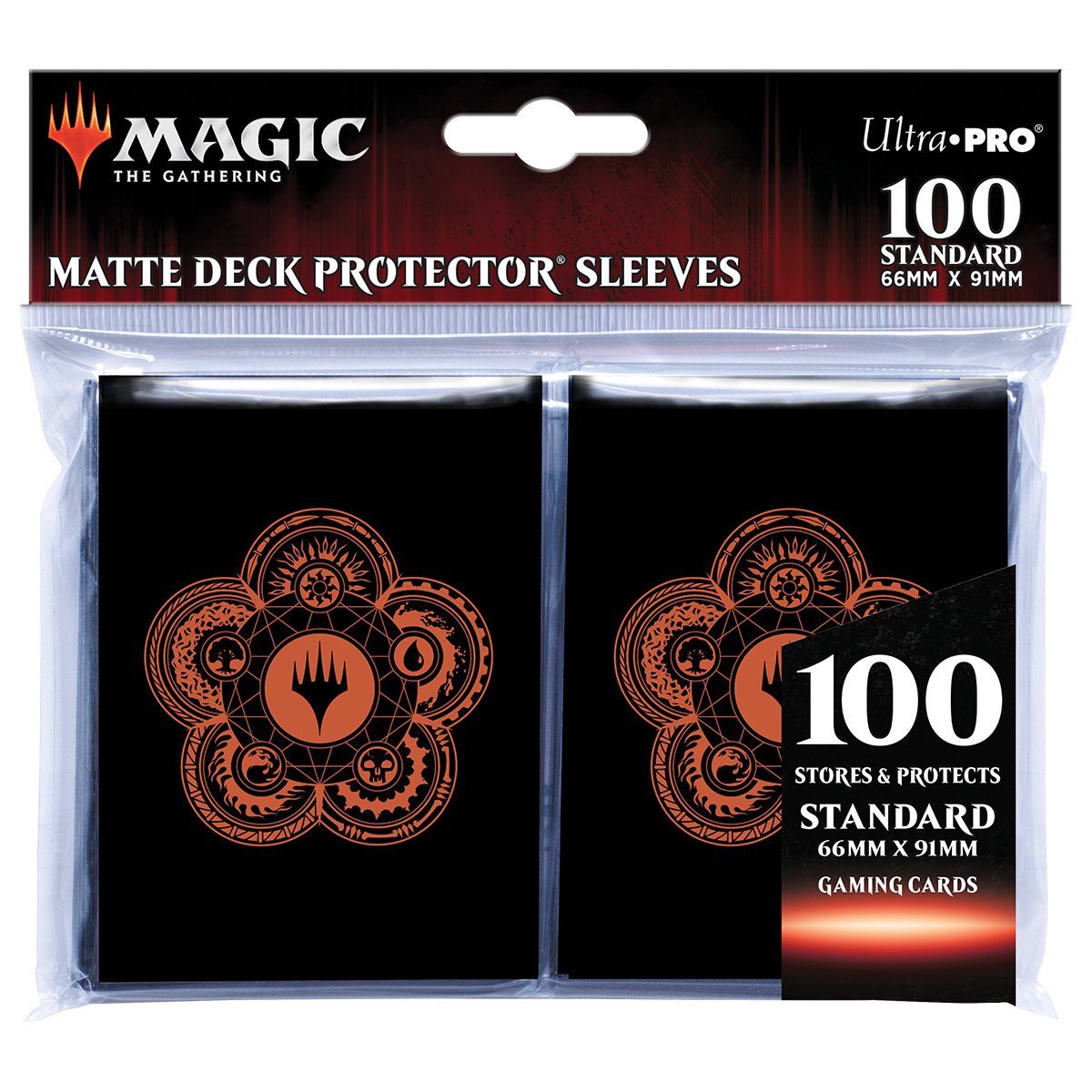 ultra-pro-mana-7-color-wheel-deck-protector-h-llen-100-st-ck-f-r-magic-the-gathe image 2
