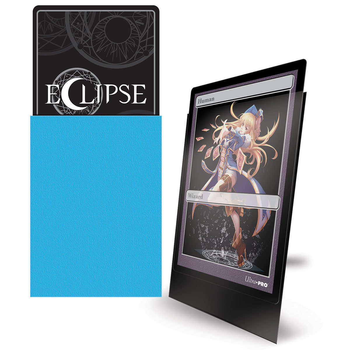 ultra-pro-eclipse-matte-small-deck-protector-sleeves-60ct-sky-blue image 2