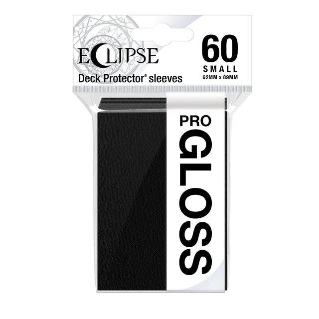 ultra-pro-eclipse-gloss-small-deck-protector-h-llen-60ct-jet-black image 1