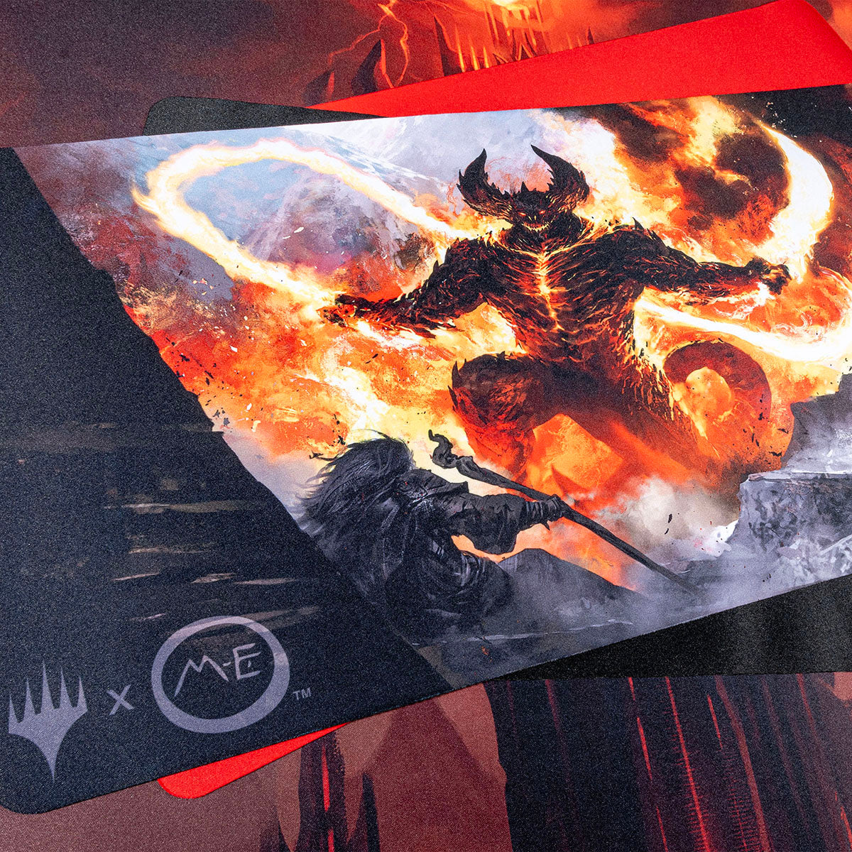 ultra-pro-magic-the-gathering-herr-der-ringe-balrog-standard-playmat-tales-of-mi image 2