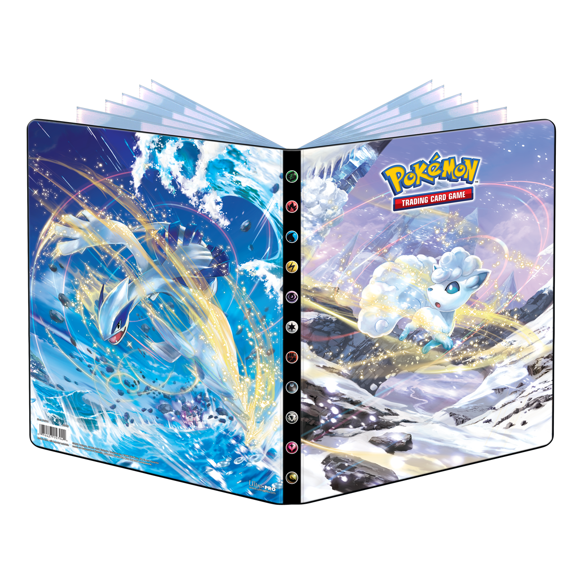ultra-pro-sword-and-shield-lugia-und-alolan-vulpix-9-pocket-portfolio-f-r-pok-mo image 1