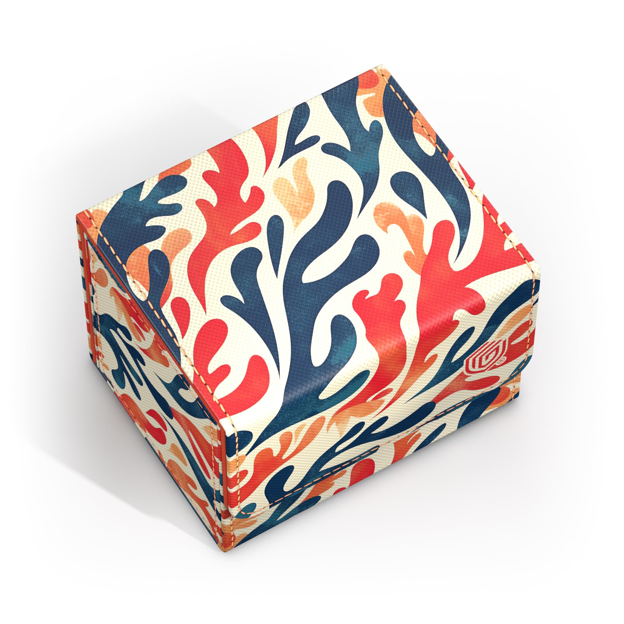 ultimate-guard-sidewinder-100-xenoskin-coral-places-mellow-sea-deck-box image 3