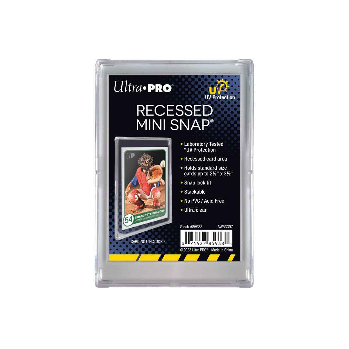 ultra-pro-uv-recessed-snap-card-holder-f-r-standard-karten image 2