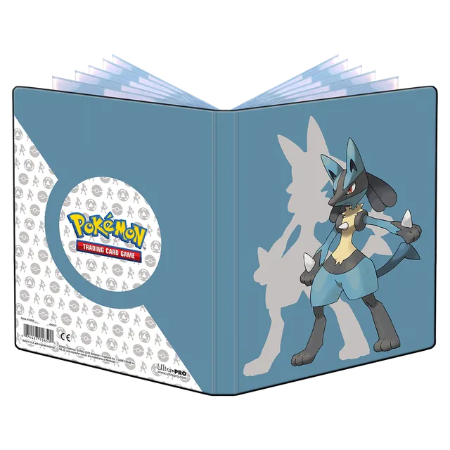 ultra-pro-lucario-4-pocket-portfolio-ordner-f-r-pok-mon image 1