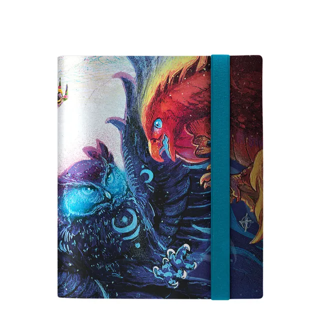 ultra-pro-bloomburrow-maha-vs-dragonhawk-4-pocket-pro-binder-f-r-magic-the-gathe image 1