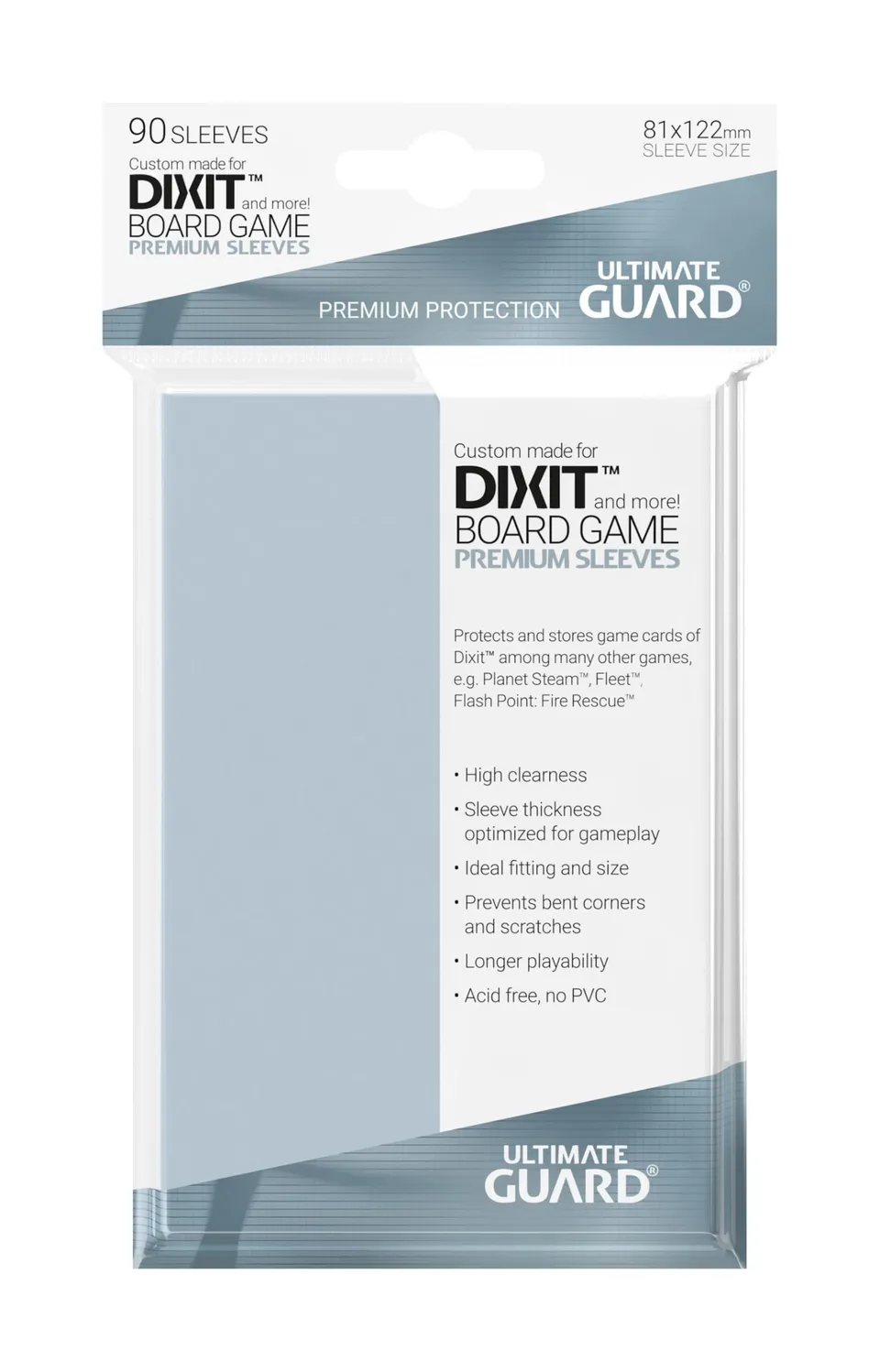 ultimate-guard-premium-soft-sleeves-90er-81-x-122-mm-f-r-dixit-brettspielkarten image 1