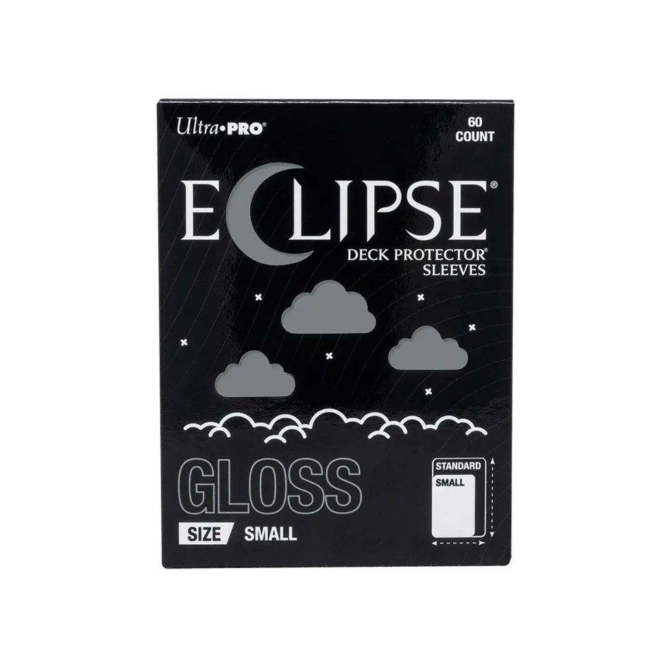 ultra-pro-eclipse-gloss-small-deck-protector-sleeves-smoke-grey-60-st-ck image 1