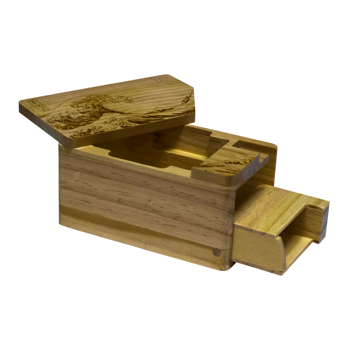 ultra-pro-fine-art-hako-hokusai-holz-deck-box-f-r-100-karten image 8