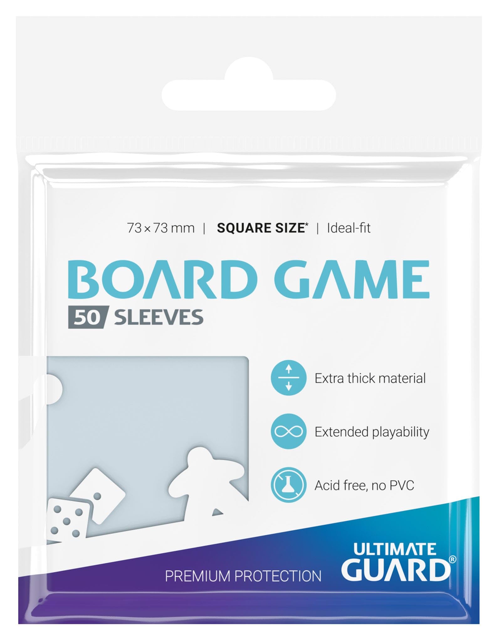 ultimate-guard-premium-soft-sleeves-quadratisch-73x73-mm-50-st-ck image 3
