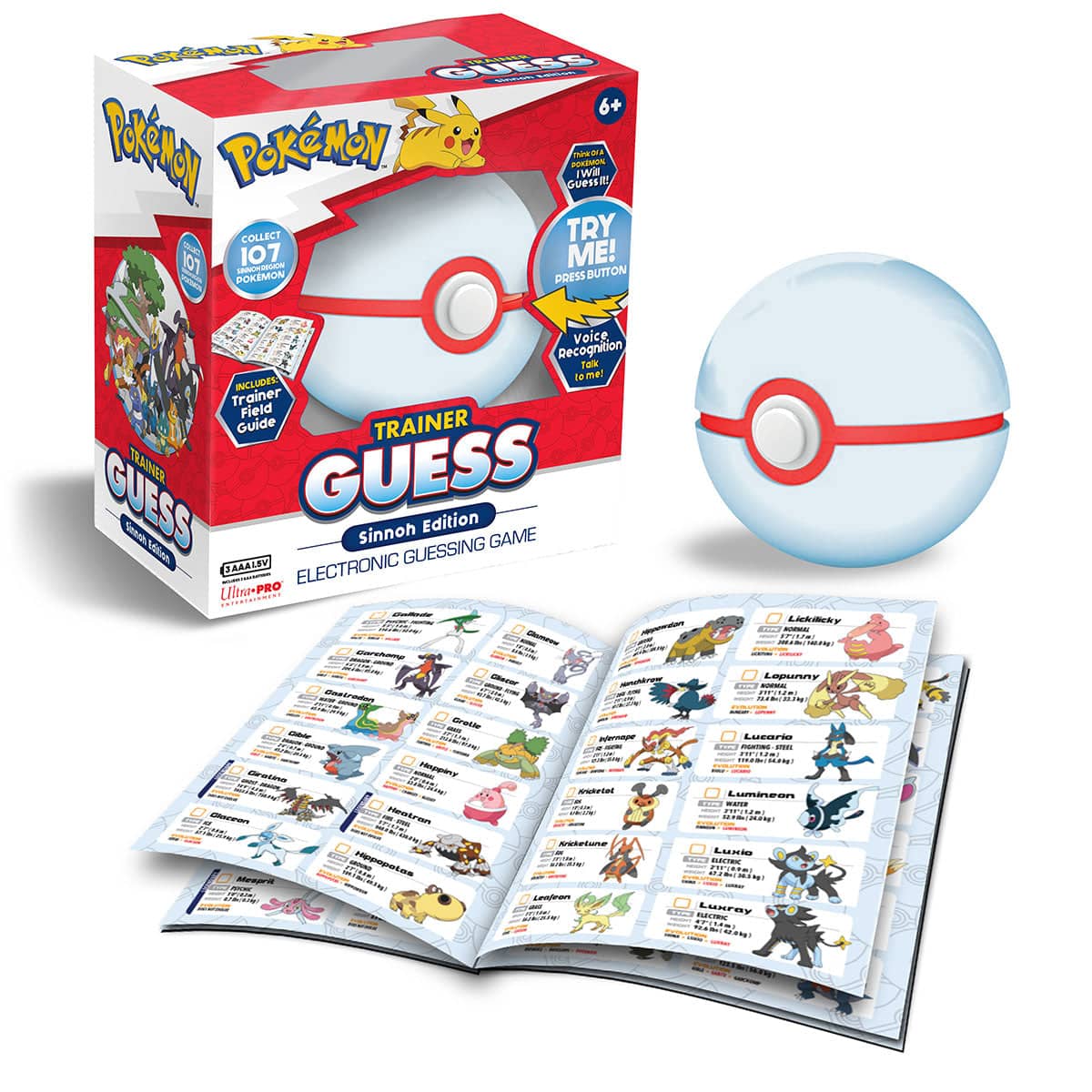 ultra-pro-pok-mon-trainer-guess-sinnoh-edition-elektronisches-ratespiel-pok-ball image 2