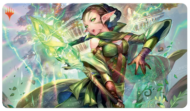 ultra-pro-war-of-the-spark-nissa-alt-art-standard-gaming-playmat-f-r-magic-the-g image 1