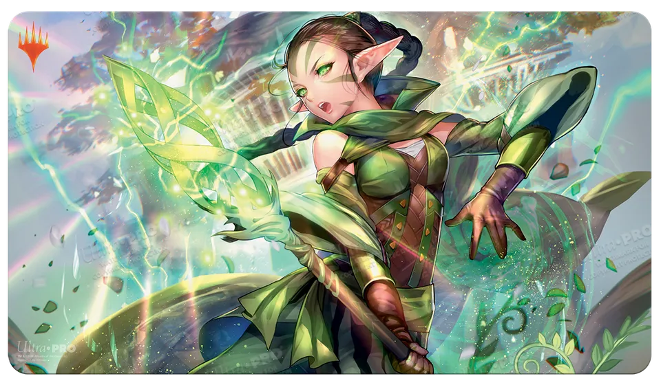 ultra-pro-war-of-the-spark-nissa-alt-art-standard-gaming-playmat-f-r-magic-the-g image 1