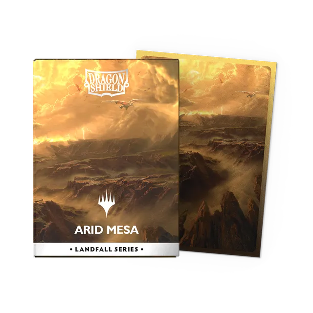 dragon-shield-landfall-series-arid-mesa-matte-dual-art-sleeves-standard-100-st-c image 1