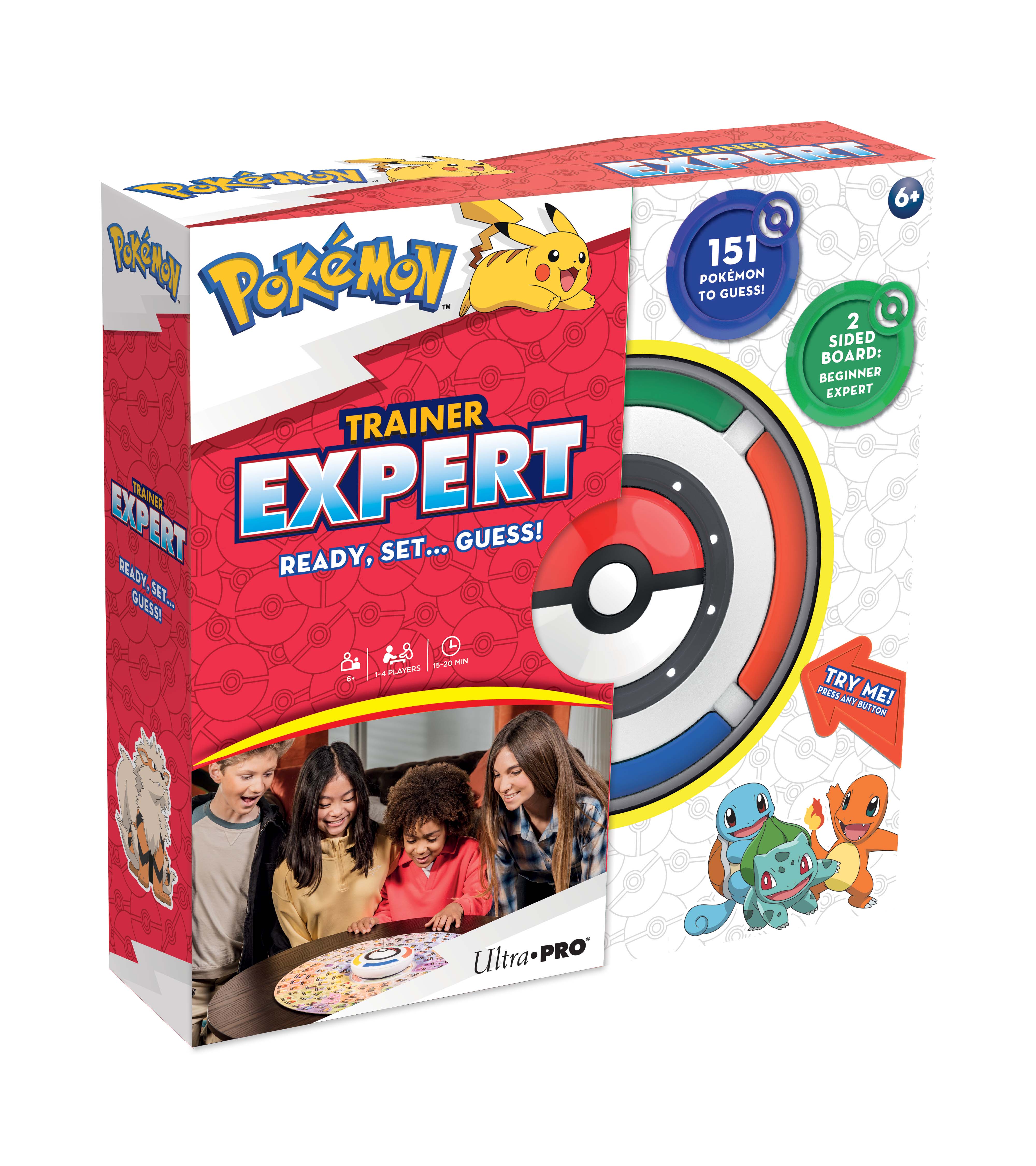 ultra-pro-pok-mon-trainer-expert-familienspiel-ratespiel-f-r-2-4-spieler-mit-151 image 4