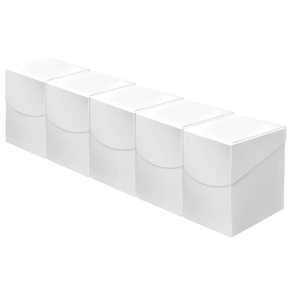 ultra-pro-eclipse-pro-100-deck-box-5er-bundle-arctic-white image 1