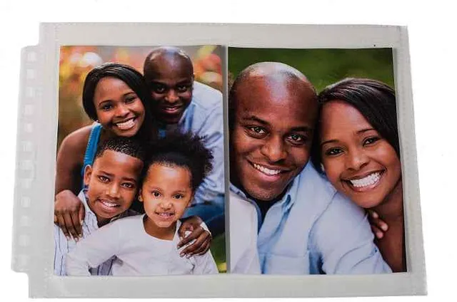 ultra-pro-12-hole-horizontal-photo-pages-25ct-f-r-5-x-7-zoll-prints image 1