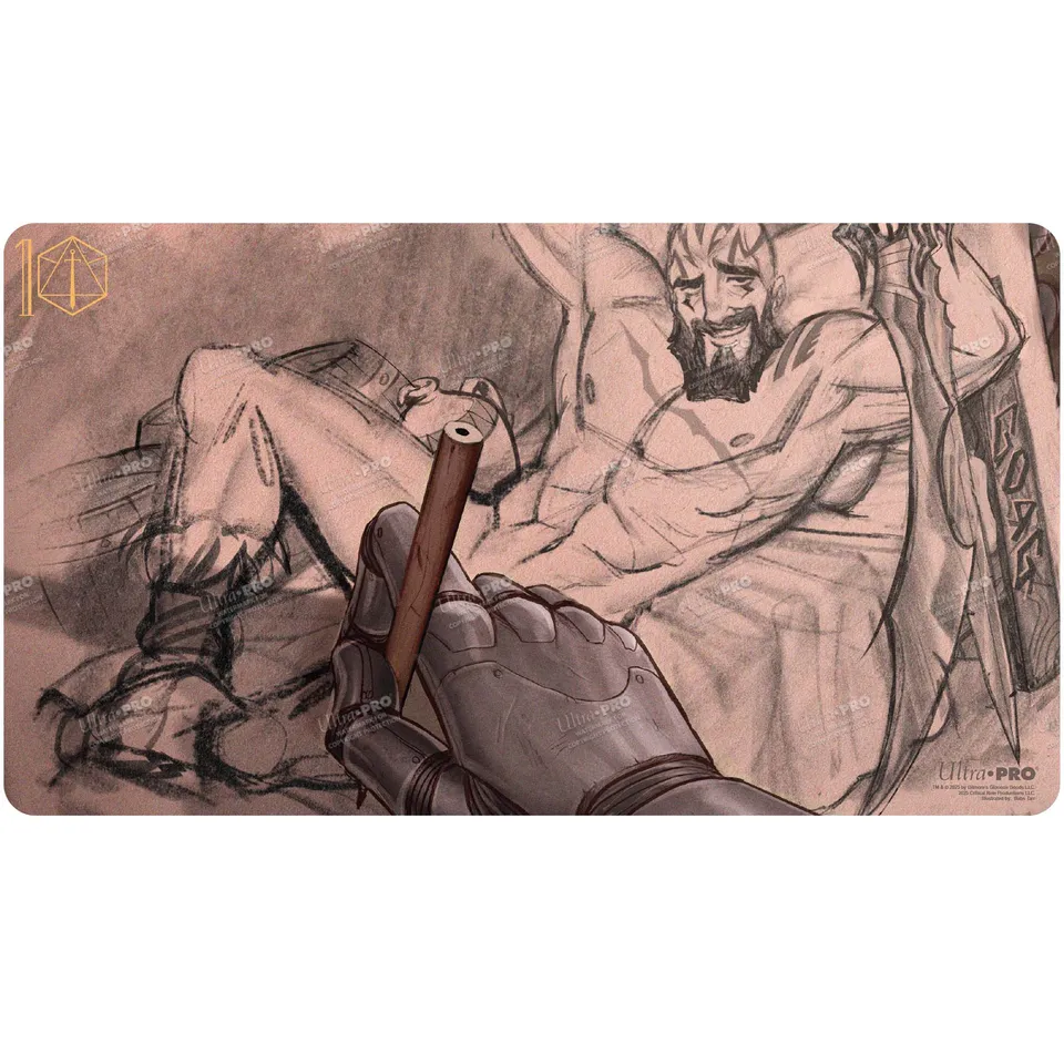 ultra-pro-critical-role-pinups-grog-spielmatte-standard-61-x-34-3-cm image 1