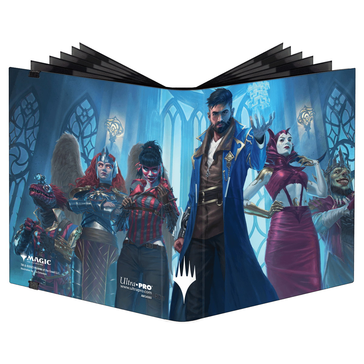 ultra-pro-murders-at-karlov-manor-key-art-4-pocket-pro-binder-f-r-magic-the-gath image 1