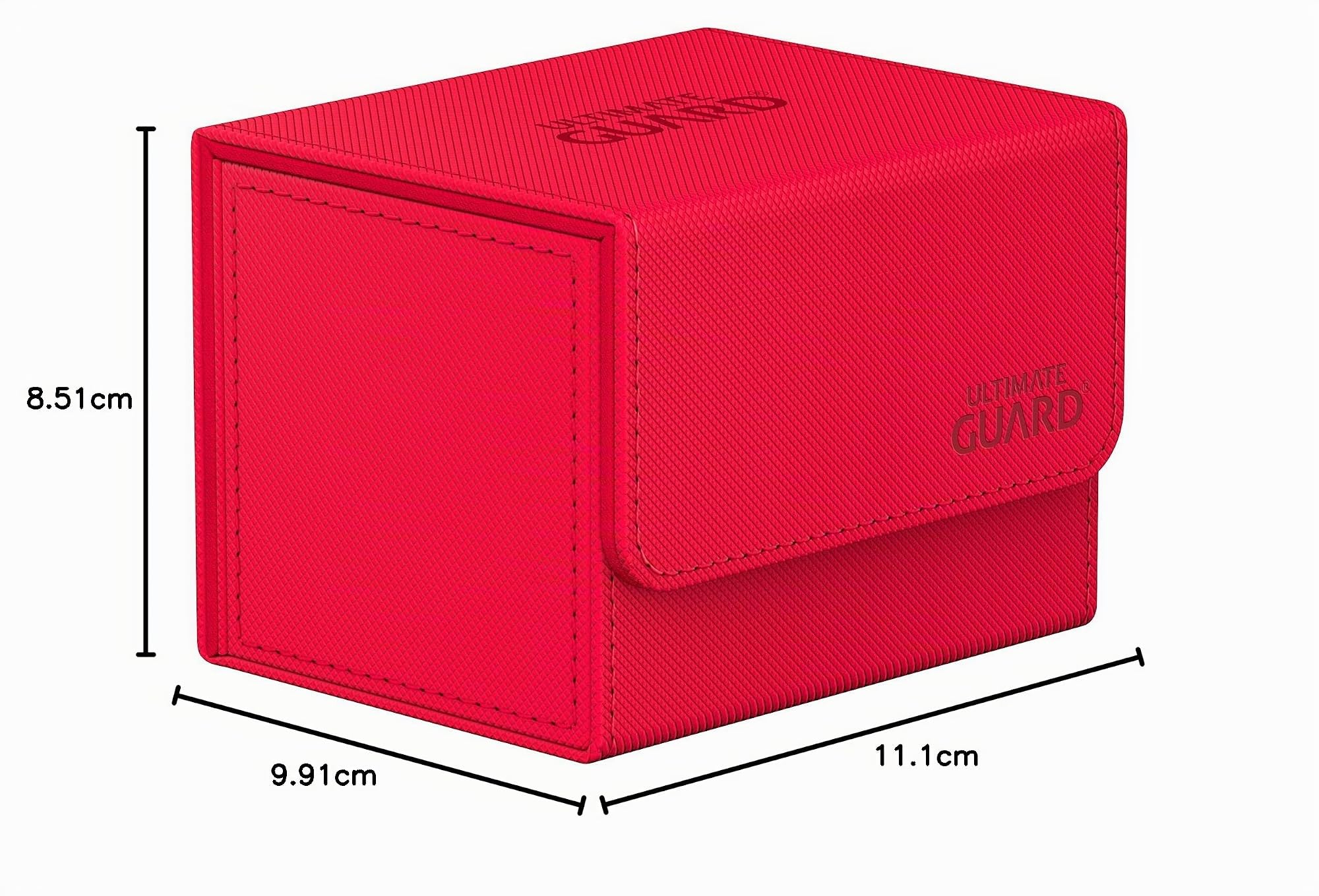 ultimate-guard-sidewinder-100-xenoskin-deck-case-rot-monocolor image 8
