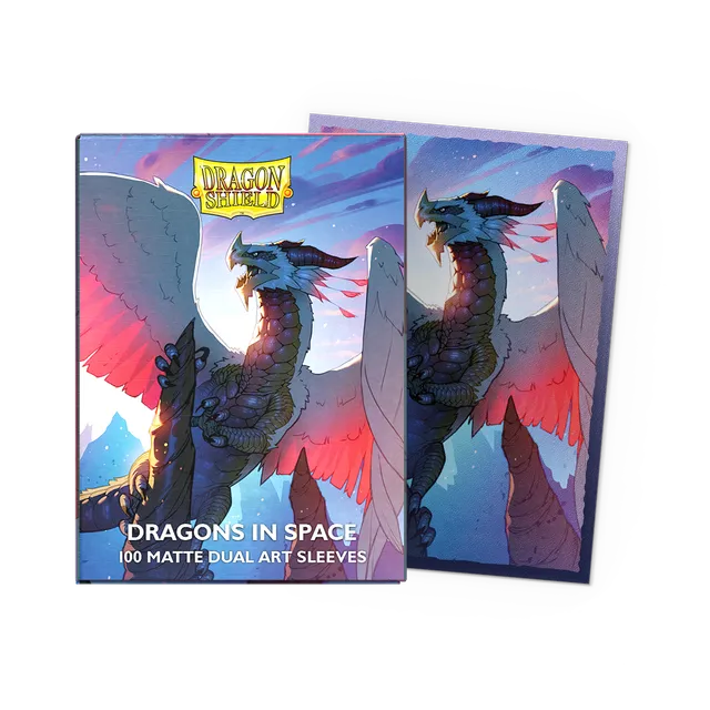 dragon-shield-dragons-in-space-matte-dual-art-sleeves-limited-edition image 1